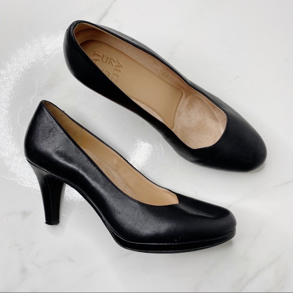 naturalizer michelle pumps black leather